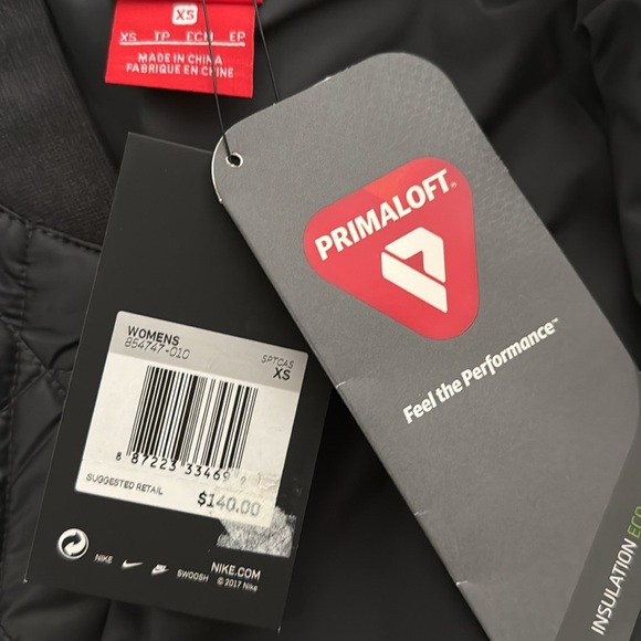 Nike Quilted Bomber Jacket - Picture 9 of 11